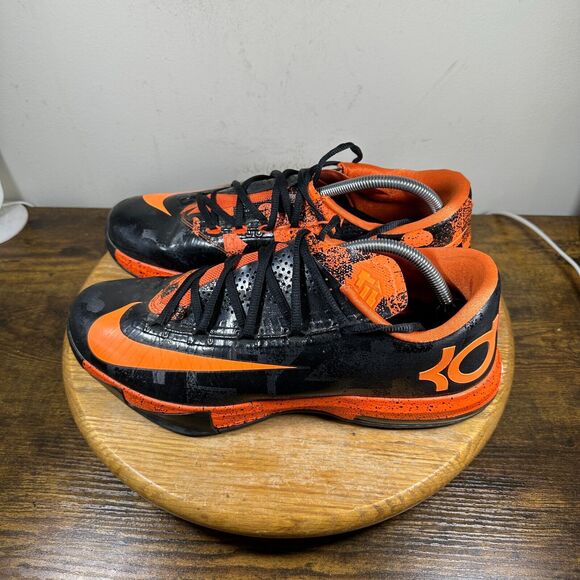 Nike KD VI 6 ID Custom Graffiti Theme Orange Men\'s‎ Size 12 Shoe 653743-993 main image 3